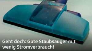 SRF1 espresso «Gute Staubsauger mit wenig Stromverbrauch»