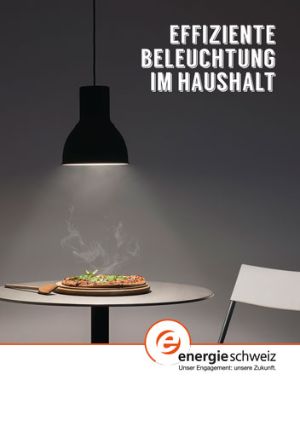 Cover EnergieSchweiz Lichtratgeber Haushalte